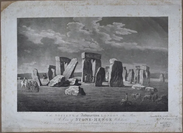 Framed Print : A view of Stone-Henge (Stonehenge) Wiltshire Framed Print : A view of Stone-Henge (Stonehenge) Wiltshire