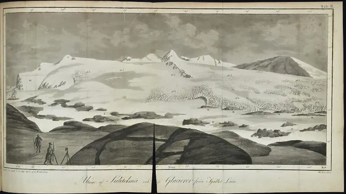 Framed Print : View of Sulitelma and its glaciers from Lairo Framed Print : View of Sulitelma and its glaciers from Lairo