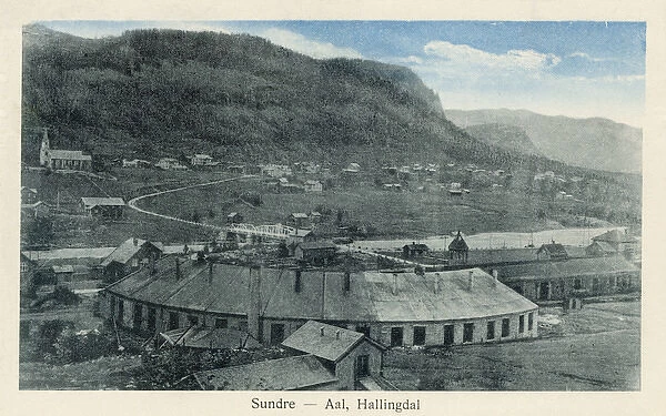 View of Sundre in Aal, Hallingdal