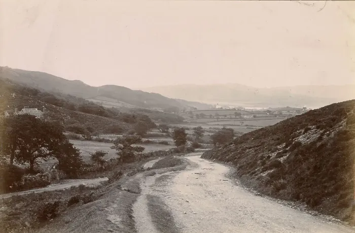 Framed Print : View of Sychnant Pass, North Wales Date: circa 1889 Framed Print : View of Sychnant Pass, North Wales Date: circa 1889