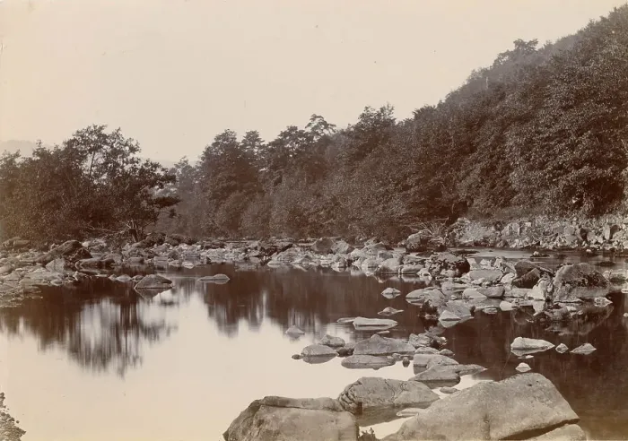 Framed Print : View of Sychnant Pass, North Wales Date: circa 1889 Framed Print : View of Sychnant Pass, North Wales Date: circa 1889