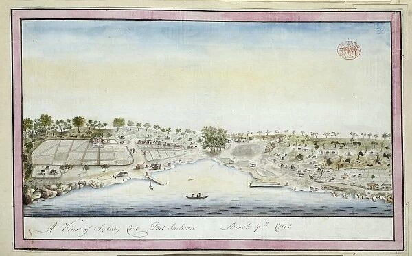 A View of Sydney Cove, Port Jackson March 7th 1792