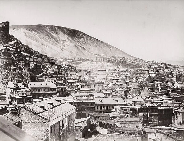View of Tiflis, Tblisi, Georgia, Caucasus