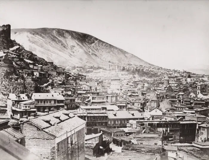 Framed Print : View of Tiflis, Tblisi, Georgia, Caucasus Framed Print : View of Tiflis, Tblisi, Georgia, Caucasus