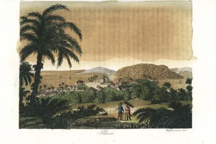 Framed Print : View of the town of Ilheus, Bahia, Brazil Framed Print : View of the town of Ilheus, Bahia, Brazil