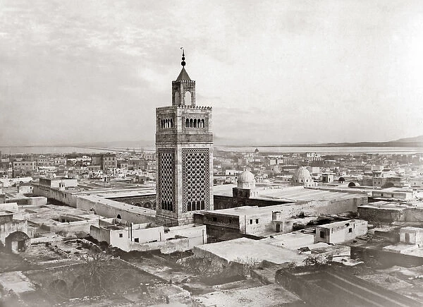 View of Tunis, Tunisia, circa 1890