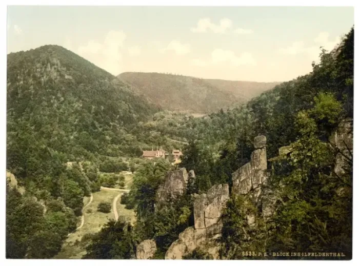 Framed Print : View in the Valley of Ilfeld, Ilfeld, Hartz, Germany Framed Print : View in the Valley of Ilfeld, Ilfeld, Hartz, Germany