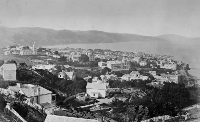 Framed Print : View of Wellington, New Zealand Framed Print : View of Wellington, New Zealand