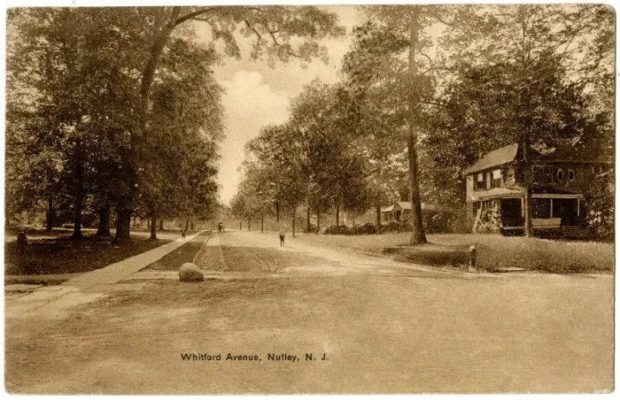 Framed Print : View of Whitford Avenue, Nutley, New Jersey, USA Framed Print : View of Whitford Avenue, Nutley, New Jersey, USA