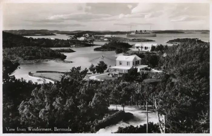 Framed Print : View from Windermere - Bermuda Framed Print : View from Windermere - Bermuda