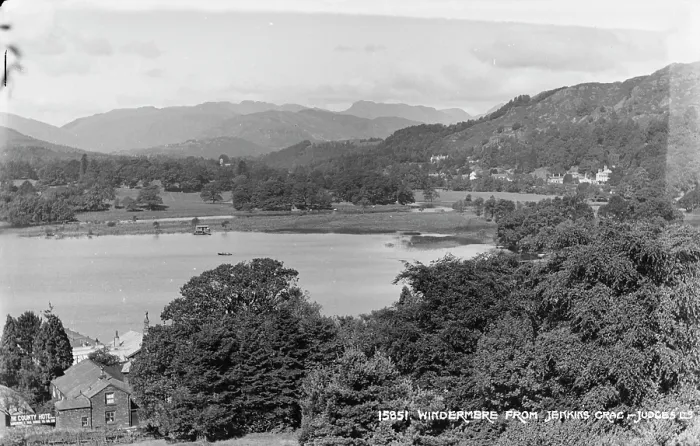Framed Print : View of Windermere from Jenkins Crag Framed Print : View of Windermere from Jenkins Crag