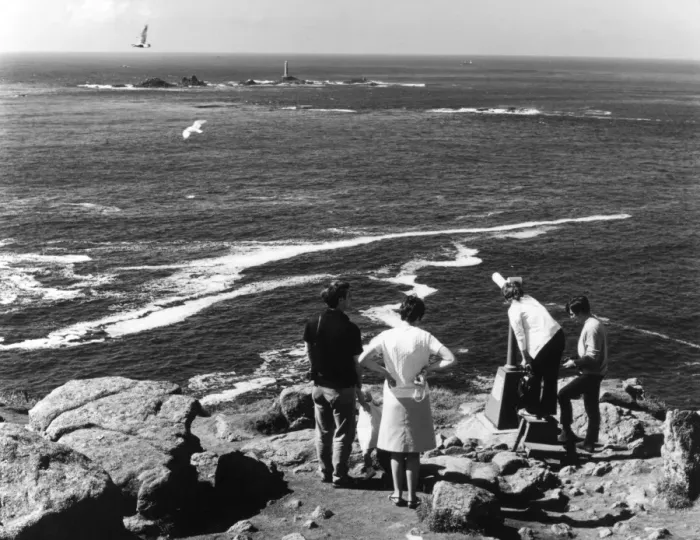 Framed Print : Viewing a Lighthouse Framed Print : Viewing a Lighthouse
