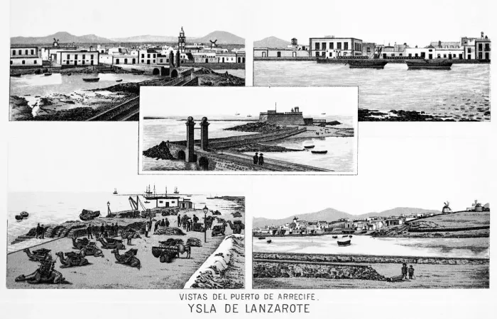 Framed Print : Five views of Arrecife, Lanzarote, Canary Islands Framed Print : Five views of Arrecife, Lanzarote, Canary Islands
