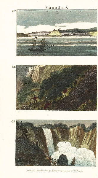 Views of Quebec, Canada, 18th century