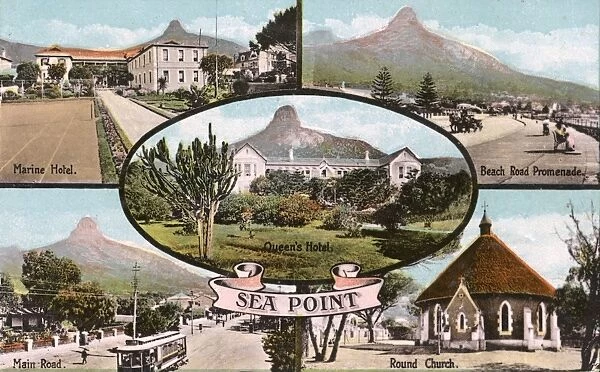 Views of Sea Point, Cape Town, South Africa