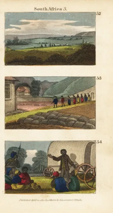 Framed Print : Views of South Africa, 1820
