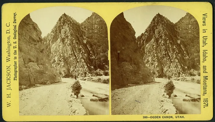 Framed Print : Views in Utah, Idaho, and Montana, 1871 Framed Print : Views in Utah, Idaho, and Montana, 1871