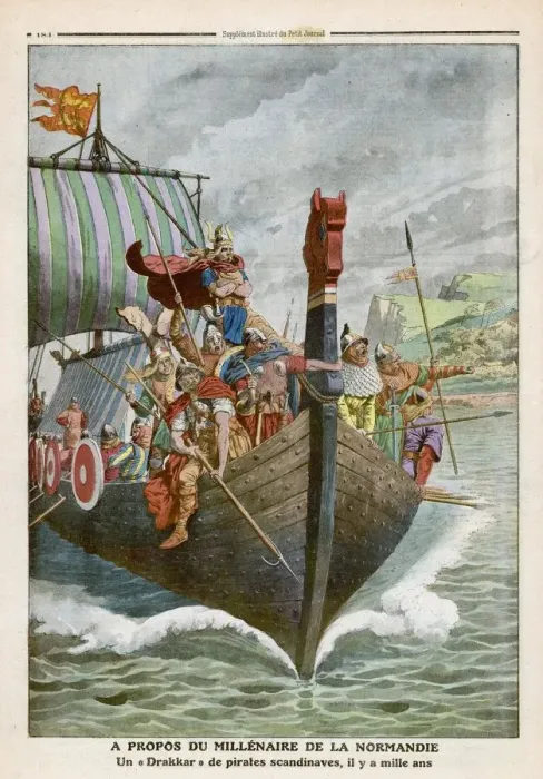 Framed Print : Viking Ships Framed Print : Viking Ships