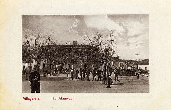 Vilagarcia de Arousa, Pontevedra, Galicia - La Alameda