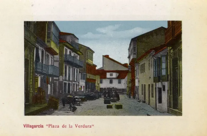 Framed Print : Vilagarcia de Arousa, Pontevedra, Plaza de la Verdura Framed Print : Vilagarcia de Arousa, Pontevedra, Plaza de la Verdura