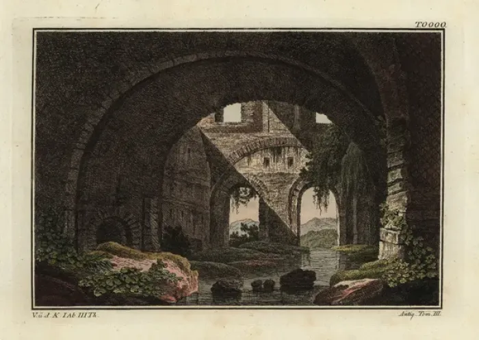 Framed Print : Villa of Gaius Cilnius Maecenas at Tivoli Framed Print : Villa of Gaius Cilnius Maecenas at Tivoli