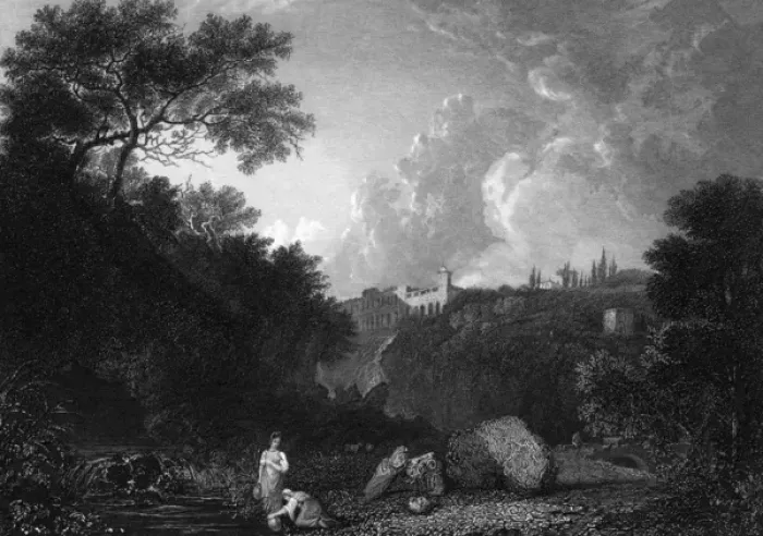 Framed Print : Villa of Maecenas Framed Print : Villa of Maecenas