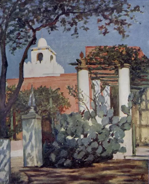 Framed Print : Villa at Naples, Italy Framed Print : Villa at Naples, Italy
