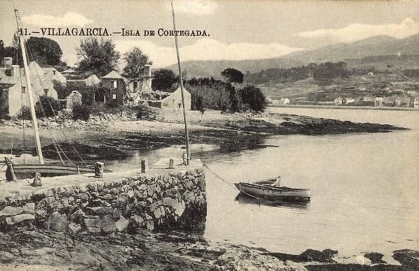 Villagarcia, Spain - Isla de Cortegada