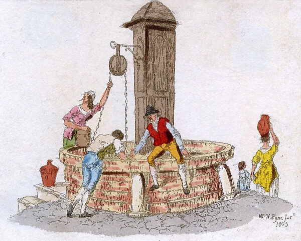 AT THE VILLAGE WELL