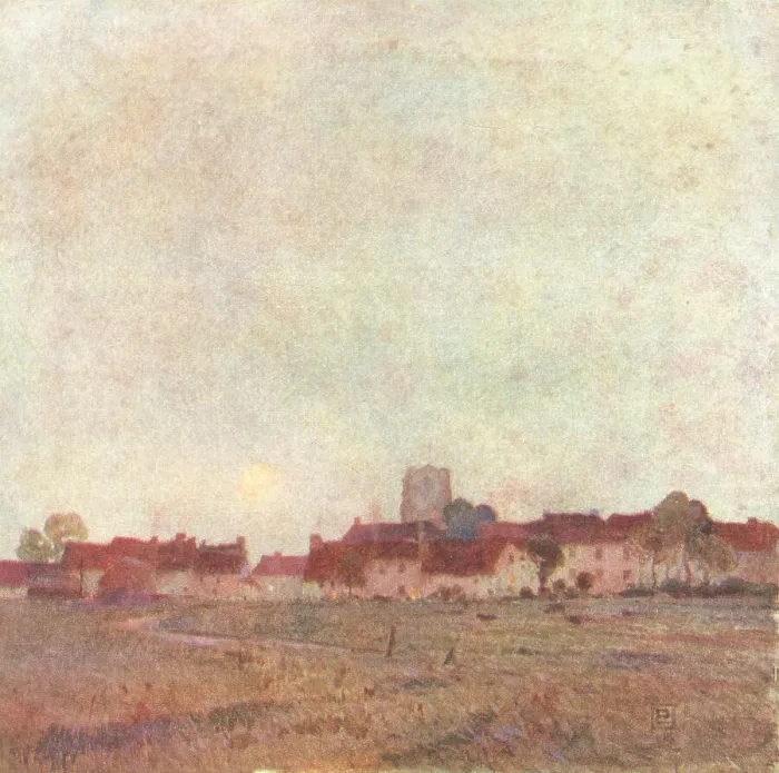 Framed Print : The Village Framed Print : The Village