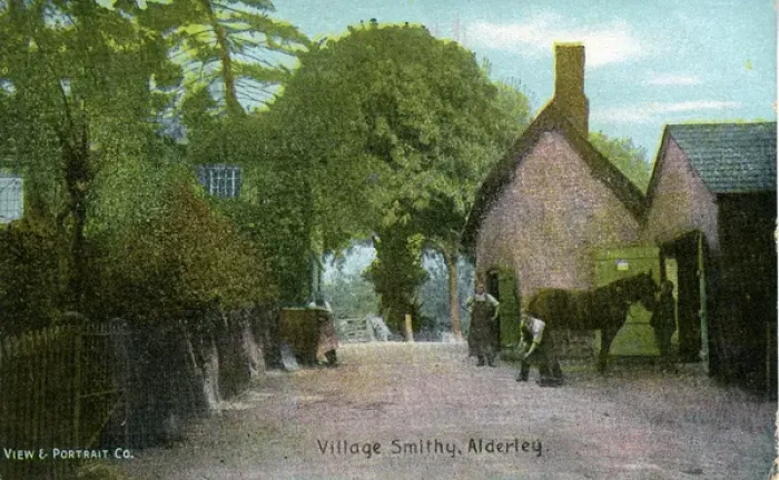 Framed Print : The Village, Alderley, Gloucestershire Framed Print : The Village, Alderley, Gloucestershire