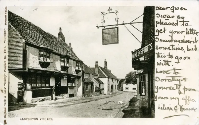 Framed Print : The Village, Alfriston, Sussex Framed Print : The Village, Alfriston, Sussex