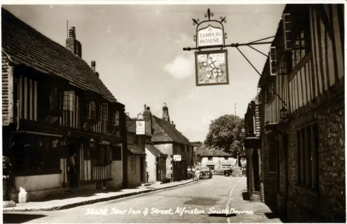 Framed Print : The Village, Alfriston, Sussex Framed Print : The Village, Alfriston, Sussex
