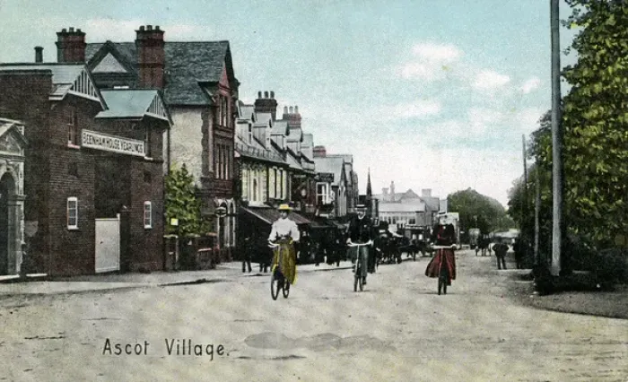 Framed Print : The Village, Ascot, Berkshire Framed Print : The Village, Ascot, Berkshire
