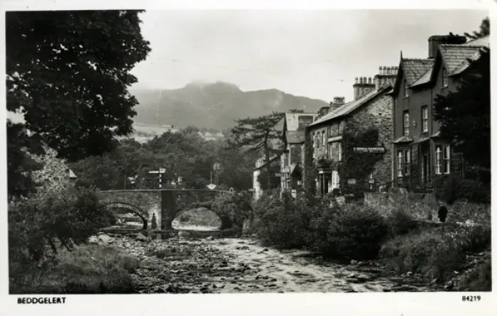 Framed Print : The Village, Beddgelert, Gwynedd Framed Print : The Village, Beddgelert, Gwynedd
