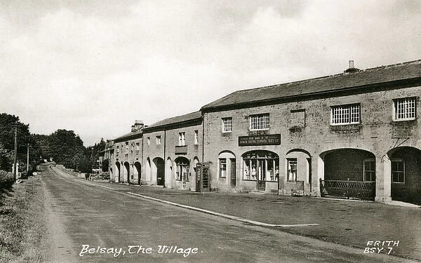 Village of Belsay, Northumberland, England