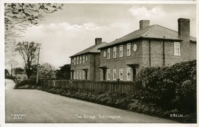 Framed Print : The Village, Bobbington, Staffordshire Framed Print : The Village, Bobbington, Staffordshire