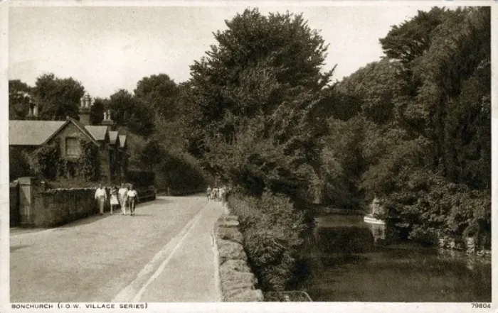 Framed Print : The Village, Bonchurch, Isle of Wight Framed Print : The Village, Bonchurch, Isle of Wight