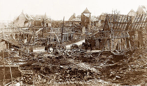 Village called Misery, France, WW1