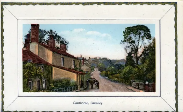 Framed Print : The Village, Cawthorne, Yorkshire Framed Print : The Village, Cawthorne, Yorkshire