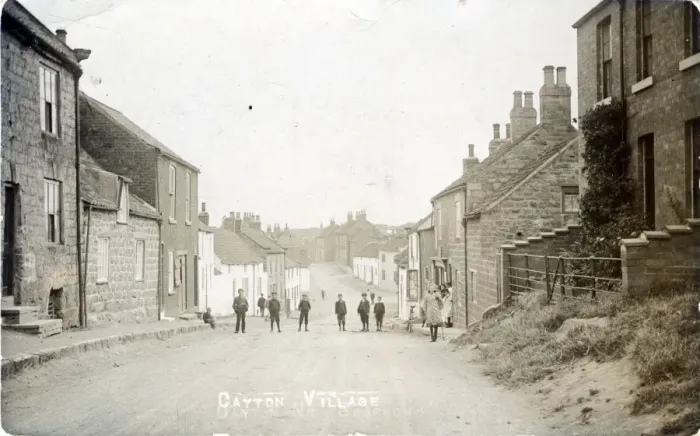 Framed Print : The Village, Cayton, Scarborough, England Framed Print : The Village, Cayton, Scarborough, England