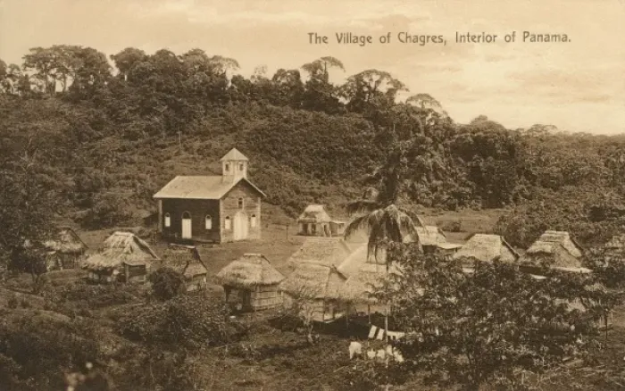 Framed Print : Village of Chagres - Panama Framed Print : Village of Chagres - Panama