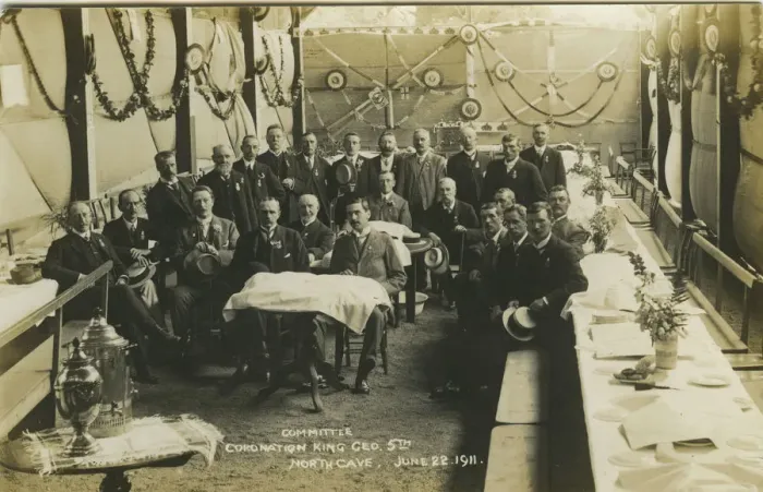 Framed Print : Village Committee (Celebrating Coronation of King George V) Framed Print : Village Committee (Celebrating Coronation of King George V)