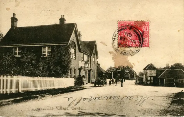 Framed Print : The Village, Cowfold, Sussex