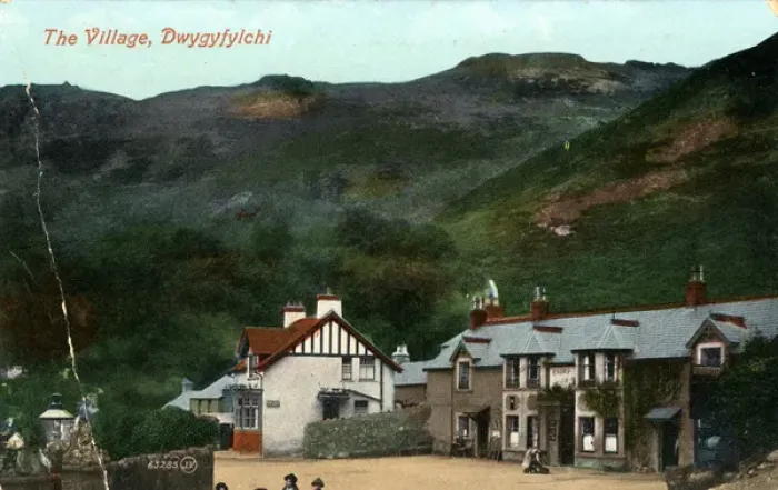 Framed Print : The Village, Dwygyfylchi, Gwynedd Framed Print : The Village, Dwygyfylchi, Gwynedd