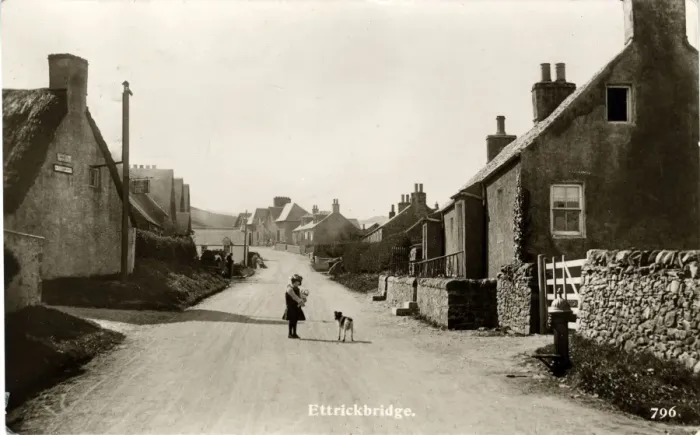 Framed Print : The Village, Ettrickbridge, Selkirk, England Framed Print : The Village, Ettrickbridge, Selkirk, England