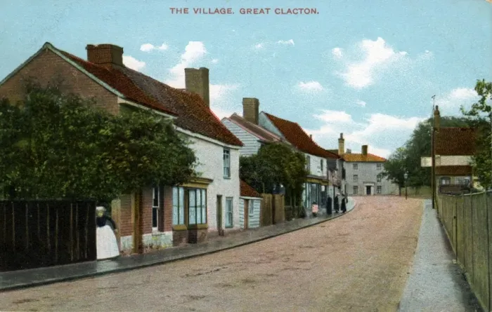 Framed Print : The Village, Great Clacton, Essex Framed Print : The Village, Great Clacton, Essex