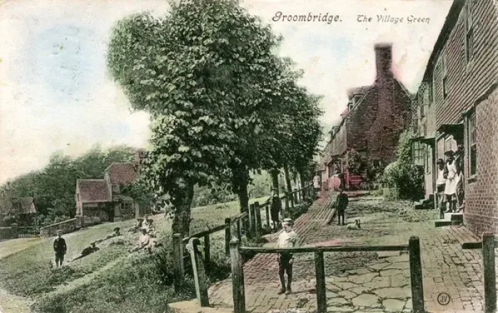 Framed Print : The Village, Groombridge, Sussex Framed Print : The Village, Groombridge, Sussex