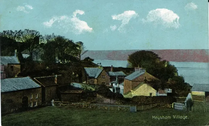 Framed Print : The Village, Heysham, Lancashire Framed Print : The Village, Heysham, Lancashire
