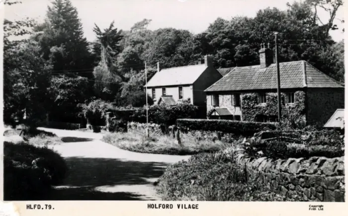 Framed Print : The Village, Holford, Somerset Framed Print : The Village, Holford, Somerset